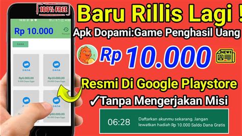 Baru Rillis Bonus Daftar K Dopami Aplikasi Penghasil Uang Tanpa