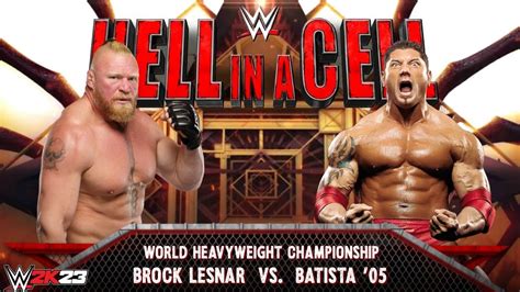 Full Match Batista Vs Brock Lesnar World Heavyweight