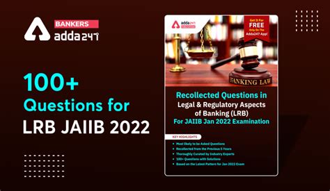 100 FREE Recollected Questions PDF For LRB JAIIB 2022