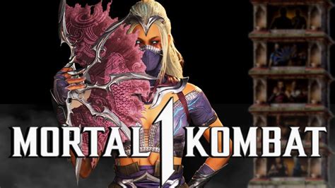 Mortal Kombat 1 Kitana Klassic Tower Gameplay Mk1 Youtube