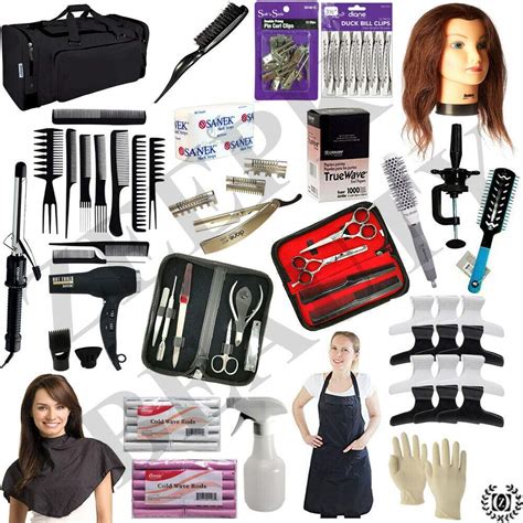 Cosmetology Barber School kit State Board Approved Manikin Head Beginn