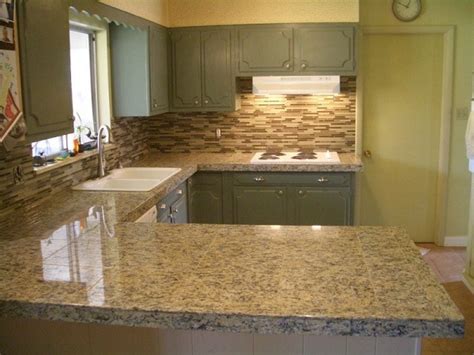 Diy Granite Countertops Granite Slabs Vs Granite Tile Countertops