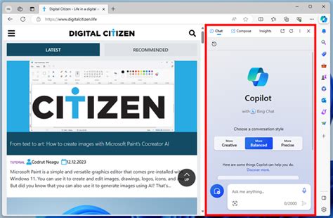 What Is And How To Use Windows Copilot In Microsoft Edge