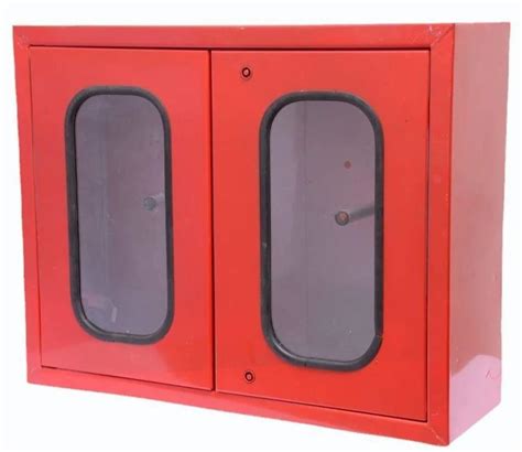 Mild Steel Hinged Double Door Hose Box For Fire Safety At Rs In