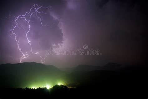 Electric Storm stock image. Image of meteorology, electric - 11546407