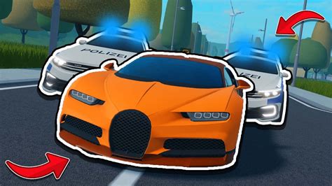 Polizeiverfolgung Gegen Den Neuen Bugatti I Roblox Notruf Hamburg