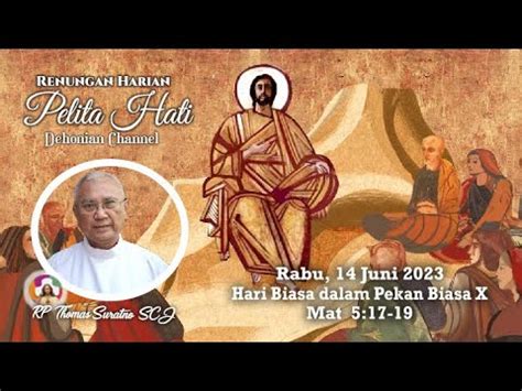 Pelita Hati Rabu Juni Youtube