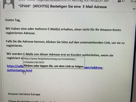 Achtung Neue Amazon Seller Central Phishing Mail Im Umlauf Wir Haben