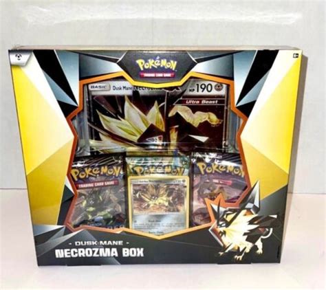 Pok Mon Tcg Dusk Mane Necrozma Box Sealed Ebay