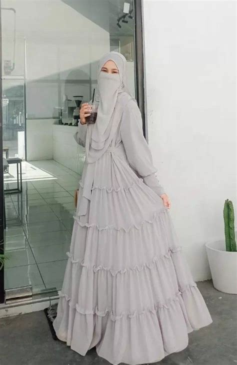 Pin By Arifin On Hijab Anggun Abayas Fashion Muslim Fashion Islamic