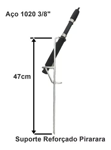 Suporte Para Vara De Pescar Barranco Fixo Pacu Reforçado MercadoLivre