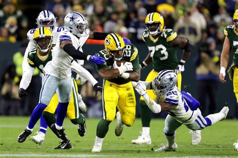 Aj Dillon Player Prop Bets For Packers Vs Rams Week 15 The