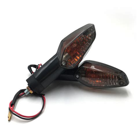 Pair Motorcycle Turn Signals Light Lamp Fit For Honda CBR250R CBR300R