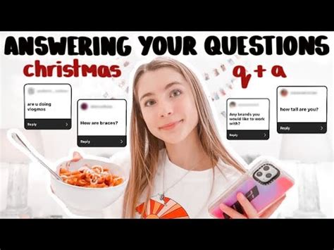 Q A Answering Your Most Asked Questions Vlogmas Day Youtube