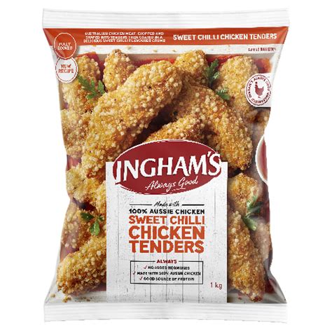 Ingham S Sweet Chilli Chicken Tenders Kg Kg