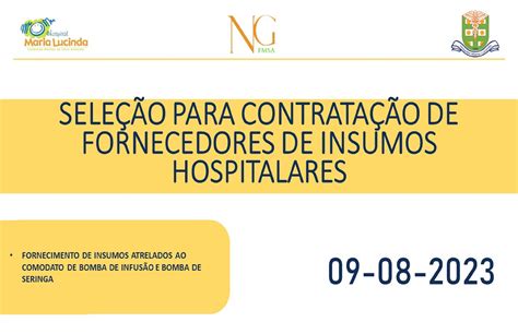 Processo de Cotação para Fornecimento de Insumos Atrelados ao Comodato