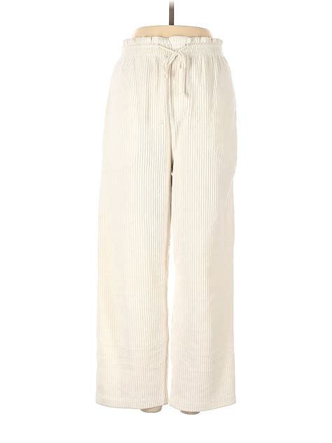 Texture And Thread Madewell Solid Ivory Cords Size S 63 Off Thredup