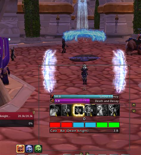 Sarthe DK HUD Screenshots WeakAura World Of Warcraft