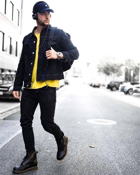 Mens Fashion Guide: Photo | Dr martens men outfit, Mens outfits, Dr ...