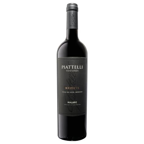 Piattelli Reserva Malbec Mendoza X750cc Caja