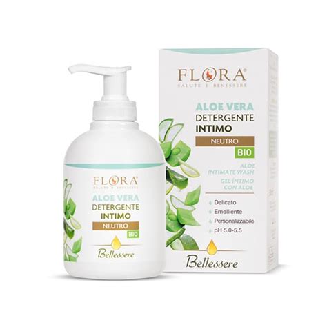 Detergente Intimo Aloe Vera 250 Ml Flora Bio Secondo Natura