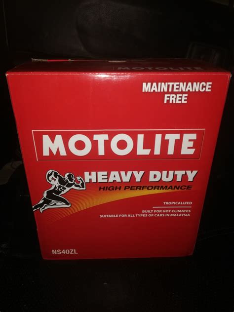 Motolite Ns Car Battery Warranty Year Auto Accessories On Carousell