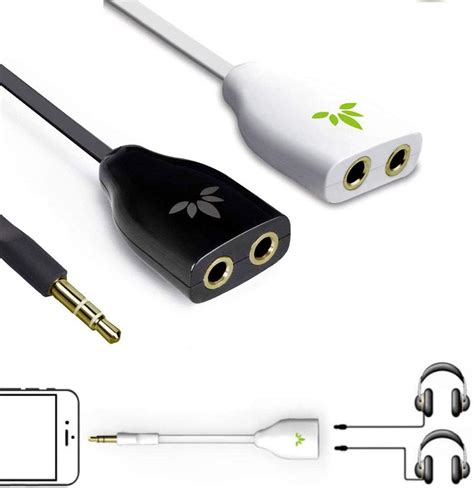 Amazon Avantree Pack Two Way Mm Dual Headphone Jack Splitter