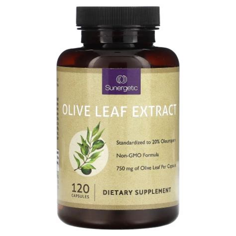 Sunergetic Olive Leaf Extract Mg Capsules Count Kroger