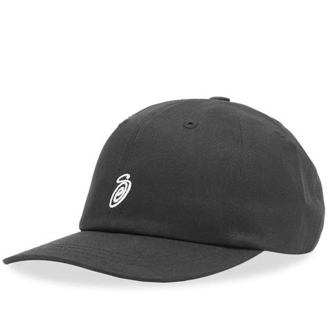 Stussy Swirl S Low Pro Cap Black End Se