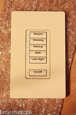 Lutron 5 Button Engraved Keypad STWD RALB SKD (Light Almond) Glossy ...