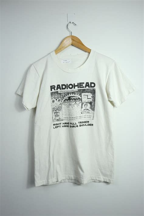 Vintage 90s Radiohead T Shirt Gtmb784 Etsy