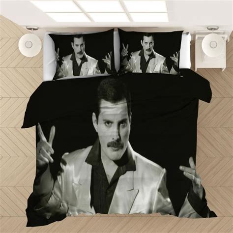 DFn 2206 Freddie Mercury parure de lit imprimée en 3D ensemble de