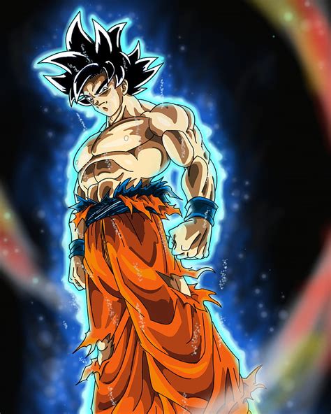 Oc Limit Breaker Goku First Time Using Mypaint Criticism Appreciated