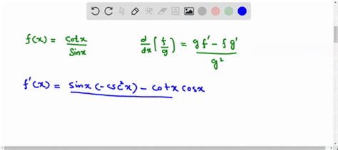 Encontrar La Derivada En Los Ejercicios A Encuentre La Derivada