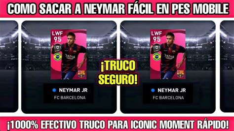 Efectivo Truco Para Sacar A Neymar Del Fc Barcelona Iconic