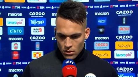 Inter lo sfogo di Lautaro in tv Giocando così non si va da nessuna