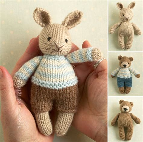 15 Cute Easter Bunny Knitting Patterns