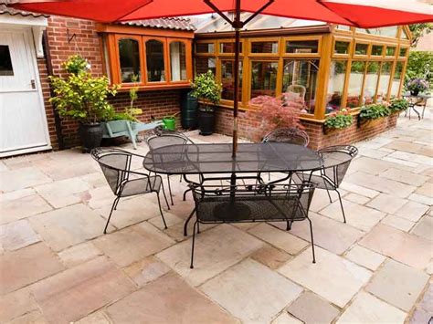 Fawn Beige Sandstone Paving Sandstone Paving Patio Paving Stones