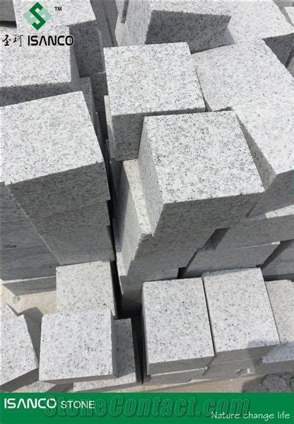 Different Colors Granite Walkway Pavers G341 Grey Granite Cube Stone