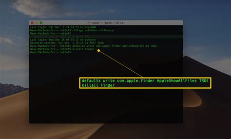 View Hidden Files and Folders on Your Mac With Terminal