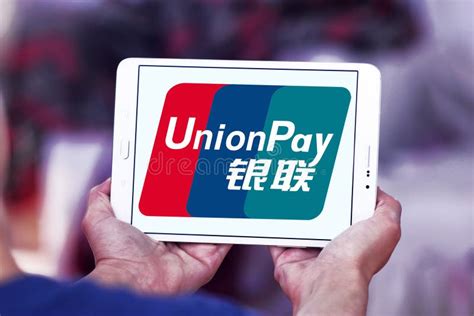 UnionPay logo editorial stock photo. Image of money, online - 94149378