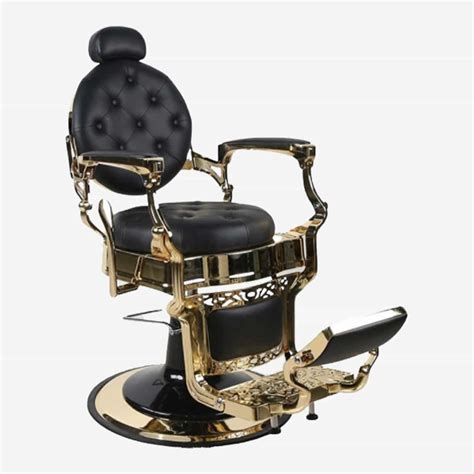 Black And Gold Barber Chair Ars Möbel