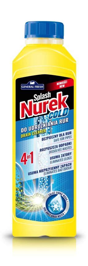 Nurek granulki do udrożniania rur 4w1 200g General Fresh Sklep