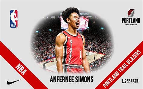 Download wallpapers Anfernee Simons, Portland Trail Blazers, American ...