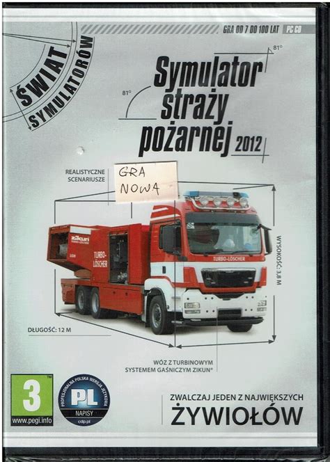 Symulator Strazy Po Arnej Box Pl Pc Nowa