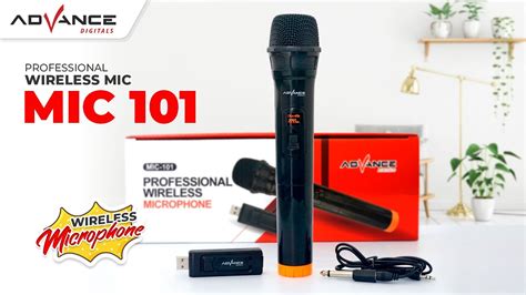 Cara Memasang Mic 101 Wireless Pada Speaker YouTube