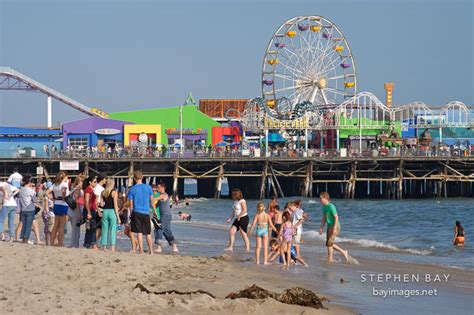 Photo: Santa Monica beach, California, USA.