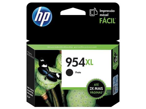 Cartucho De Tinta HP Preto 954 XL Original P HP 7720 7740 8210 8710