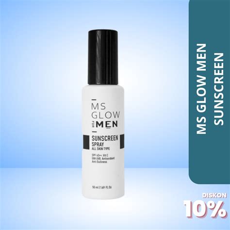 Jual Ms Glow Men Sunscreen Spray Ms Glow For Men Original Shopee