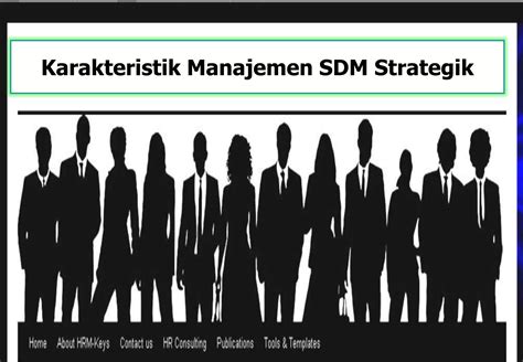 6karakteristik Msdm Strategisppt